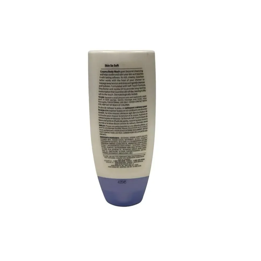 Avon Skin So Soft Soft And Relaxed Creamy Body Wash 8 Fl Oz 2006 - Picture 2 of 3